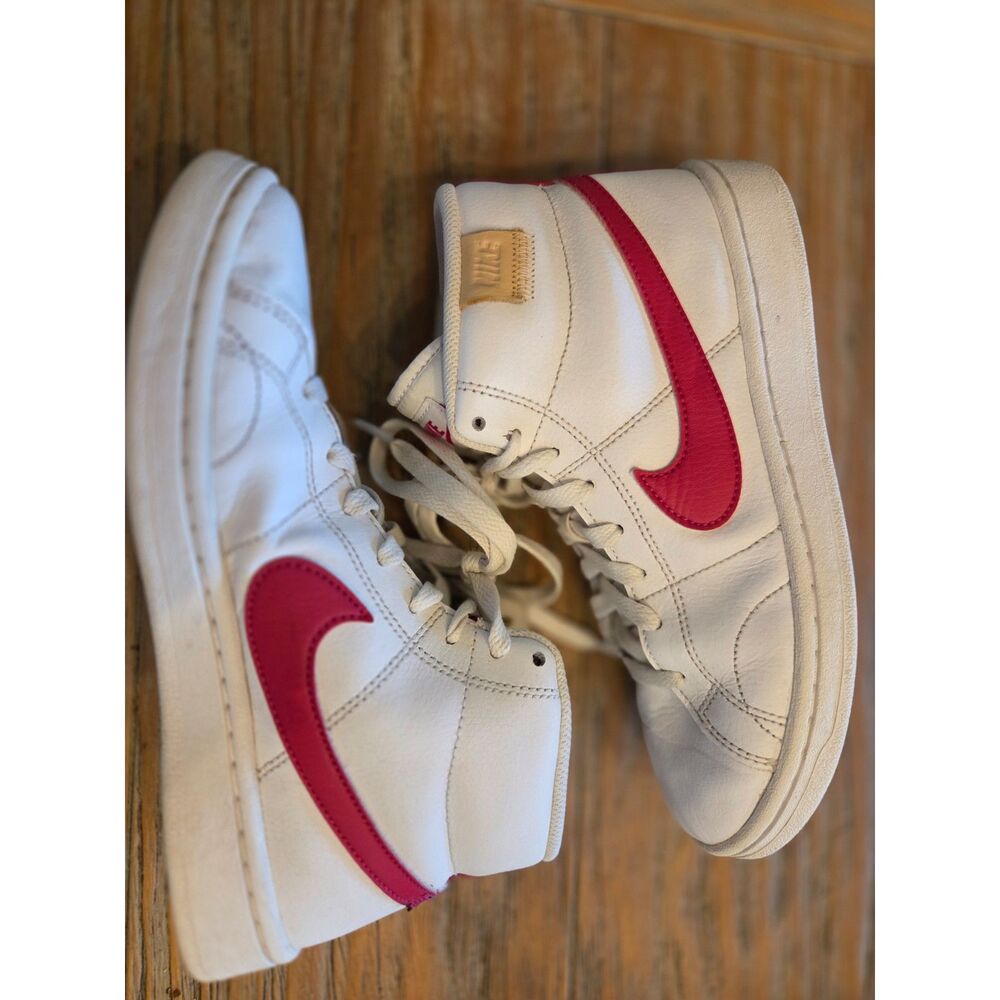 Nike Court Royale 2 Mid Rush Pink/White, Size 6.5